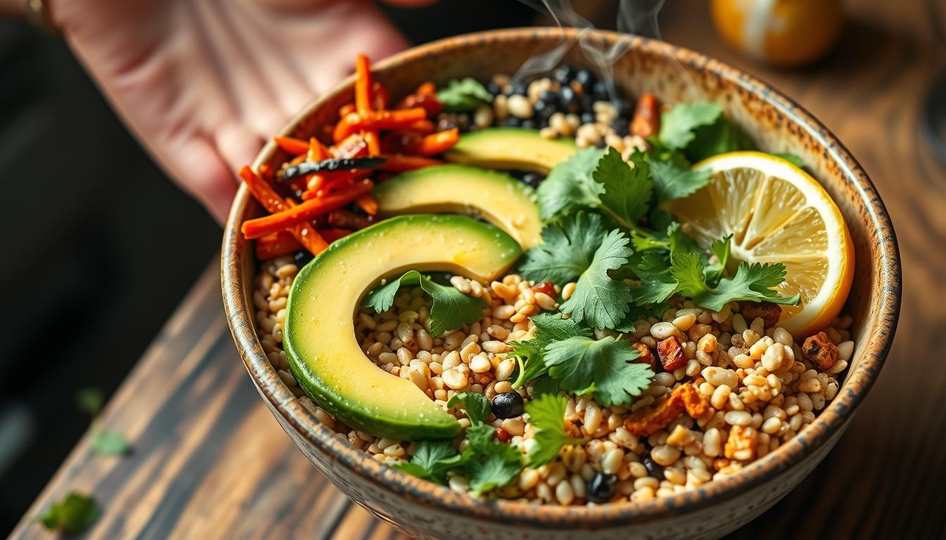 Comforting family dinner served at home