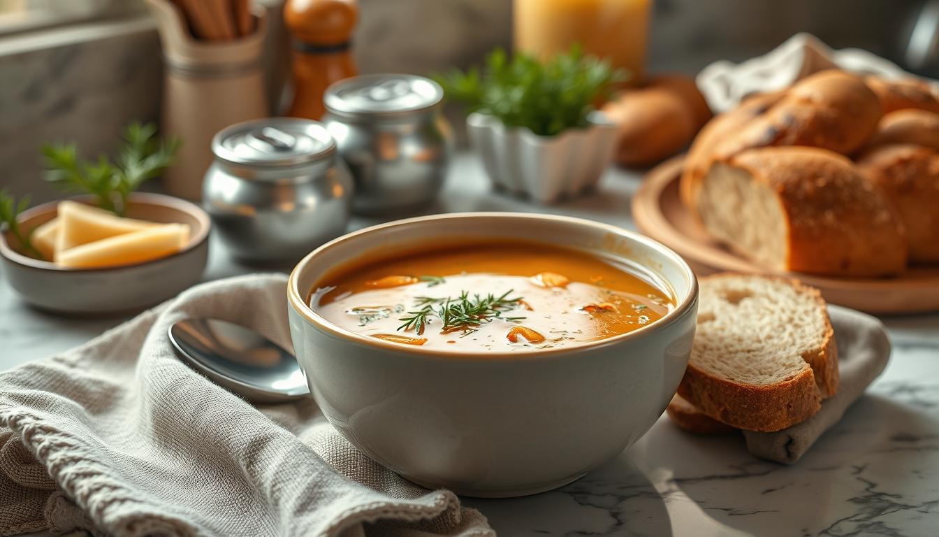 Ingredients prepared for a simple home dinner